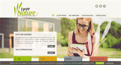 Desktop Screenshot of lyceenature.com
